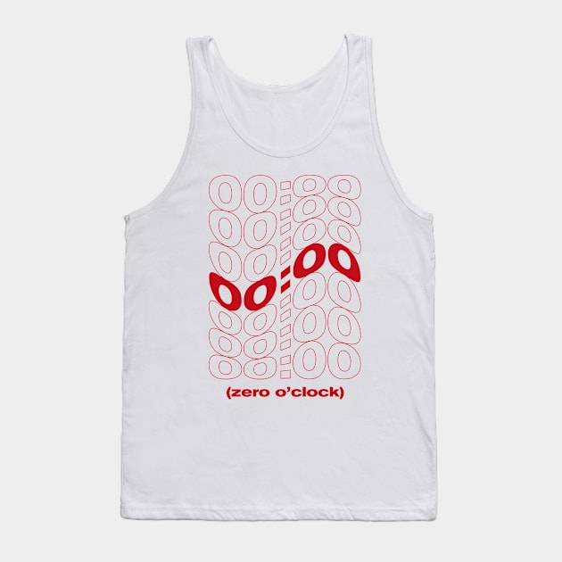 Zero O'Clock Tank Top by goldiecloset